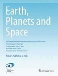 Portada de la revista Earth, Planets and Space.